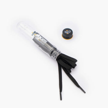 Crep Protect Pre-Treated Flat Laces - Black